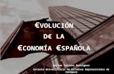 Evolucion de la economia espaï¿½ola