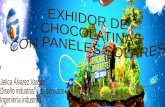 Presentación del exhibidor refrigerador de chocolatinas
