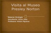 Materia: Ecología Estudiante: Víctor Díaz Profesora: Alison Piguave.