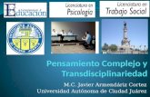 Pensamiento complejo y transdisciplinariedad, Javier Armendariz Cortez y la Universidad Autonoma de Ciudad Juarez