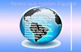Paises que hablan Español
