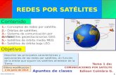7.1 Redes por satélites