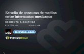 Estudio de Consumo de Medios entre Internautas Mexicanos (Ejecutivos) by IAB México