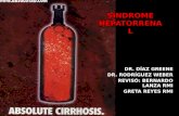 SINDROME HEPATORRENAL DR. DÍAZ GREENE DR. RODRÍGUEZ WEBER REVISÓ: BERNARDO LANZA RMI GRETA REYES RMI.