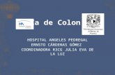 HOSPITAL ANGELES PEDREGAL ERNSTO CÁRDENAS GÓMEZ COORDINADORA R3CG JULIA EVA DE LA LUZ.