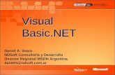 Visual Basic.NET Daniel A. Seara NDSoft Consultoría y Desarrollo Director Regional MSDN Argentina daniels@ndsoft.com.ar.