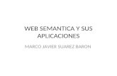 Web semantica y sus aplicaciones