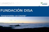 FUNDACIÓN DISA Comprometidos con Canarias Raquel Montes / Fundación DISA.