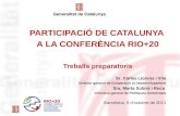 Participació de Catalunya a la Conferència Rio+20