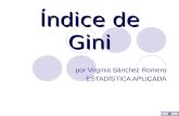 Índice de Gini por Virginia Sánchez Romero ESTADÍSTICA APLICADA.