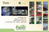 ESTUDIOS DE CAMBIO CLIMÁTICO IMPULSADOS POR LA SECRETARÍA DEL MEDIO AMBIENTE.
