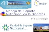 RGK Manejo del Soporte Nutricional en la Diabetes Dr Gustavo Kliger.