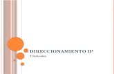 D IRECCIONAMIENTO IP Y Subredes. A CT. 6 I DENTIFICA LAS CLASES DE RED.