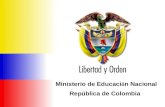 Ministerio de Educaci ó n Nacional República de Colombia.