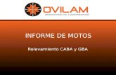 OBSERVATORIO VIAL LATINOAMERICANO INFORME DE MOTOS Relevamiento CABA y GBA.