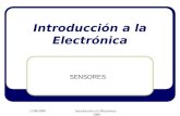 12/08/2008Introducción a la Electrónica - 2008 Introducción a la Electrónica SENSORES.