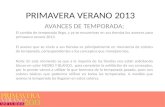 PRIMAVERA VERANO 2013 AVANCES DE TEMPORADA: El cambio de temporada llego, y ya se encuentran en sus tiendas los avances para primavera verano 2013. El.