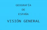 GEOGRAFÍA DE ESPAÑA VISIÓN GENERAL. España se encuentra en el suroeste de Europa. Forma con Portugal la Península Ibérica España limita al norte con el.