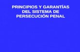 PRINCIPIOS Y GARANTÍAS DEL SISTEMA DE PERSECUCIÓN PENAL.