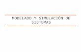 MODELADO Y SIMULACIÓN DE SISTEMAS. Modelo y simulación Utilidad Modelo de Simulación SISTEMASISTEMA MODELOMODELO Modelo Analógico Tipos de Modelos Tipos.