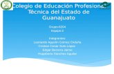 Colegio de Educación Profesional Técnica del Estado de Guanajuato Grupo:6204 Equipo:2 Integrantes: Leonardo Agustín Gómez Orduña Cristian Cesar Soto López.