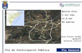 Pla GeneralPla de Participació Pública Antonio Prieto Cerdán geógrafo director técnico Marina Alta 1.131 hab. 11,8 km 2 96 hab/ km 2.