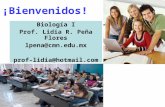 ¡Bienvenidos! Biología I Prof. Lidia R. Peña Flores lpena@cmn.edu.mx prof-lidia@hotmail.com.