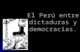 El Perú entre dictaduras y democracias. Antes de empezar, algunas notas de nombres importantes. José Luis Bustamante (1894 - 1989): José Luis Bustamante.
