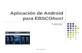 Support.ebsco.com Aplicación de Android para EBSCOhost Tutorial.
