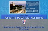Asociación Panameña de Ejecutivos de Empresa Hotel Caesar Park, 22 de abril 2005 Panamá Potencia Marítima Exposición.