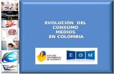 EVOLUCIÓN DEL CONSUMO MEDIOS EN COLOMBIA EN COLOMBIA.