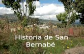 Historia de San Bernabé. En 1985 cuando un grupo de trabajadores de las diferentes fincas del municipio de Acatenango se organizaron por el salario deficiente.