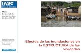 Mesa Sectorial de Alojamientos. EL SALVADOR Basado en Herramienta habitabilidad. Asistencia preparatoria Canal del Dique- Colombia. Oihana Cuesta Efectos.