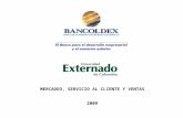 MERCADEO, SERVICIO AL CLIENTE Y VENTAS 2009 PLAN ESTRATÉGICO DE MERCADEO.