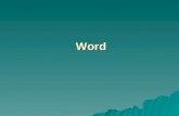 Word. Sinónimos El diccionario de sinónimos de Word permite localizar sinónimos y antónimos para sustituir las palabras que se escriban con otras. El.