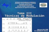 Tema III Técnicas de Modulación de Pulso (Primera Parte) REPÚBLICA BOLIVARIANA DE VENEZUELA UNIVERSIDAD NACIONAL EXPERIMENTAL POLITÉCNICA ANTONIO JOSÉ