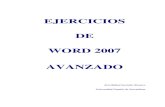 Ejercicios Word 2007 Avanzado