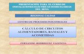 02 CÁLCULO DE CIRCUITOS ALIMENTADORES, RAMALES Y ACOMETIDAS