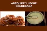 Diapositivas de Arequipe y Leche Condesada