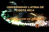 DR. JORGE ACUÑA A., PROFESOR1 UNIVERSIDAD LATINA DE COSTA RICA UNIVERSIDAD LATINA DE COSTA RICA DISTRIBUCION DE POISSON.