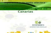 Ómnibus Noviembre 2005 "Hábitos y actitudes de la población Española frente a la separación y recogida selectiva" Comunidad Autónoma de Canarias.