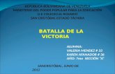 Diapositivas Batalla de La Victoria