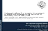 INSTITUTO NACIONAL DE MIGRACIÓN CENTRO DE ESTUDIOS MIGRATORIOS Participación laboral de la población china residente en México: Una aproximación con los.