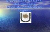 Universidad Nacional del Nordeste Instituto de Medicina Regional.