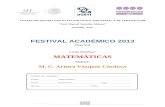 Reactivos Tipo PISA para el Festival Académico 2013 CBTis 209