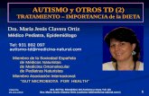 Valencia 29-Jun-2013 Act. del Tto. Biomédico del Autismo y otros T.D. (2) Dra. María Jesús Clavera Ortiz ( autismo-td@medicina-natural.com ) 1 Dra. María.