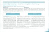 Consederaciones de Amigdalectomia y Adenoidectomia
