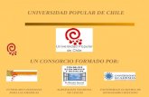 UNIVERSIDAD POPULAR DE CHILE UN CONSORCIO FORMADO POR: FUNDACION CIUDADANA PARA LAS AMERICAS AGRUPACION NACIONAL DE CESCOS UNIVERSIDAD ACADEMIA DE HUMANISMO.