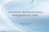Síndrome de shock tóxico estreptocócico letal Gladys Azucen Chitay 200-10-8876.