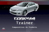 Train the Trainer Comparativos de Producto. Agenda Día 1: Presentación Productos Nuevos Minor Change (MC) Corolla Rav4 Special Edition Yaris SD EVP Cómo.